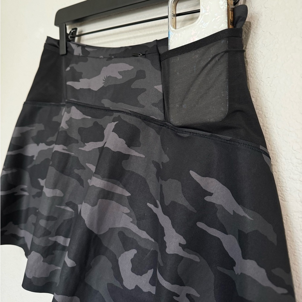 Athleta Camo Match Point Athletic Fitness Golf Tennis Skort Supersonic Skirt